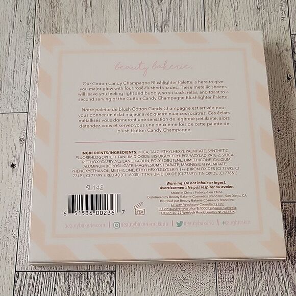 Beauty Bakerie Cotton Candy Champagne Blushlighter Palette - Picture 6 of 7